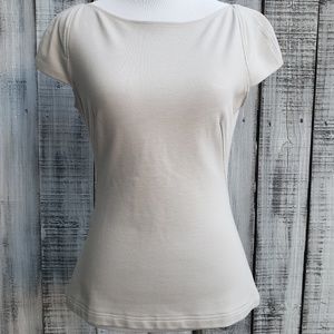 Yoana Baraschi XS 11B15 Cap Sleeve Scoop Neck Flar